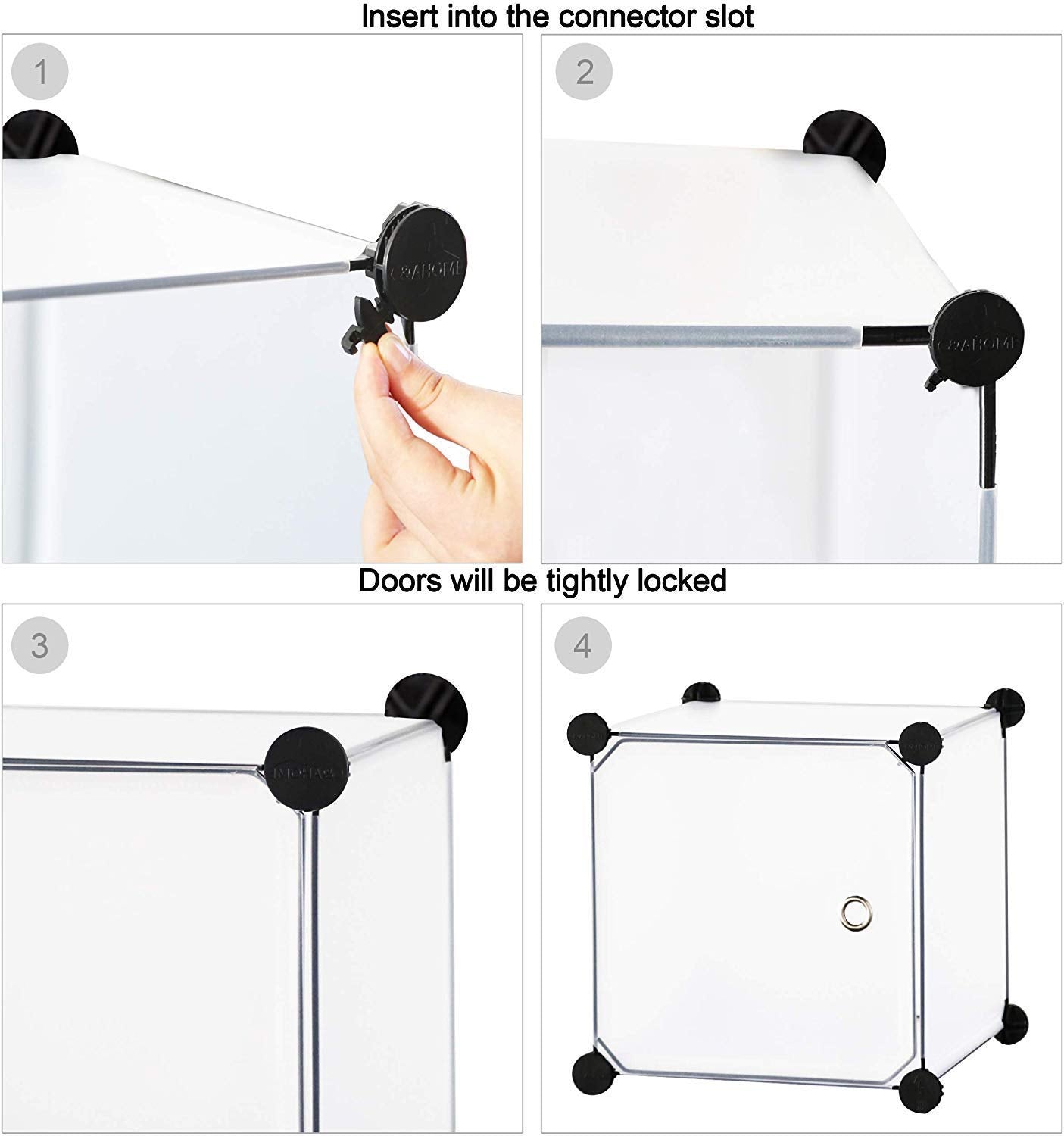 U Smile Toys children's modular closet (105x36x140 CM), ideal for organizing clothes and toys in a nursery or kid's room. www.usmile.toys